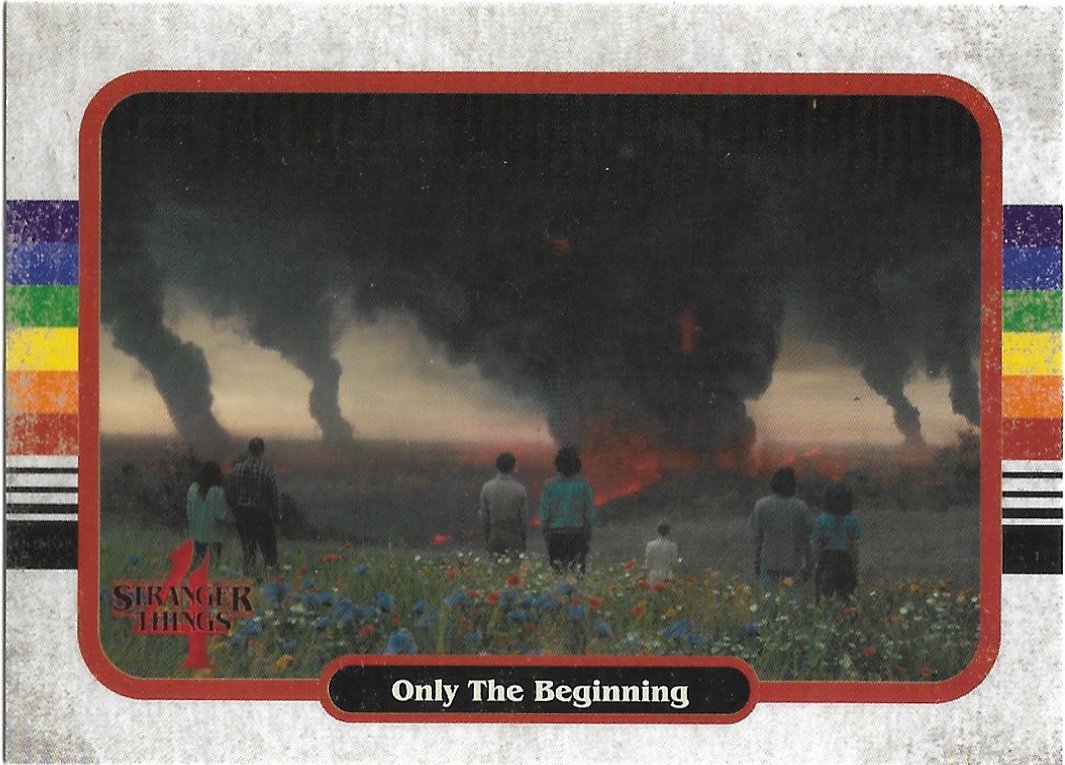 Topps zerocool Stranger Things Season 4 Trading Card #100 Only The Beginning