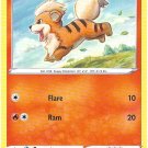 Growlithe Pokemon Silver Tempest Trading Card 019/195