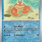 Krabby Pokemon Scarlet & Violet 151 Reverse Foil Trading Card 098/165