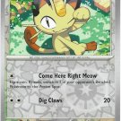 Meowth Pokemon Scarlet & Violet 151 Reverse Foil Trading Card 052/165