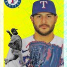 Martin Perez 2023 Topps Chrome Platinum Logo Refractor #387 Rangers Baseball Card /499