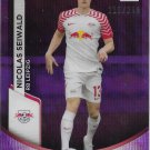 Nicolas Seiwald 2023-24 Topps Chrome Bundesliga Purple Wave Refractor #73 Leipzig Soccer Card /299