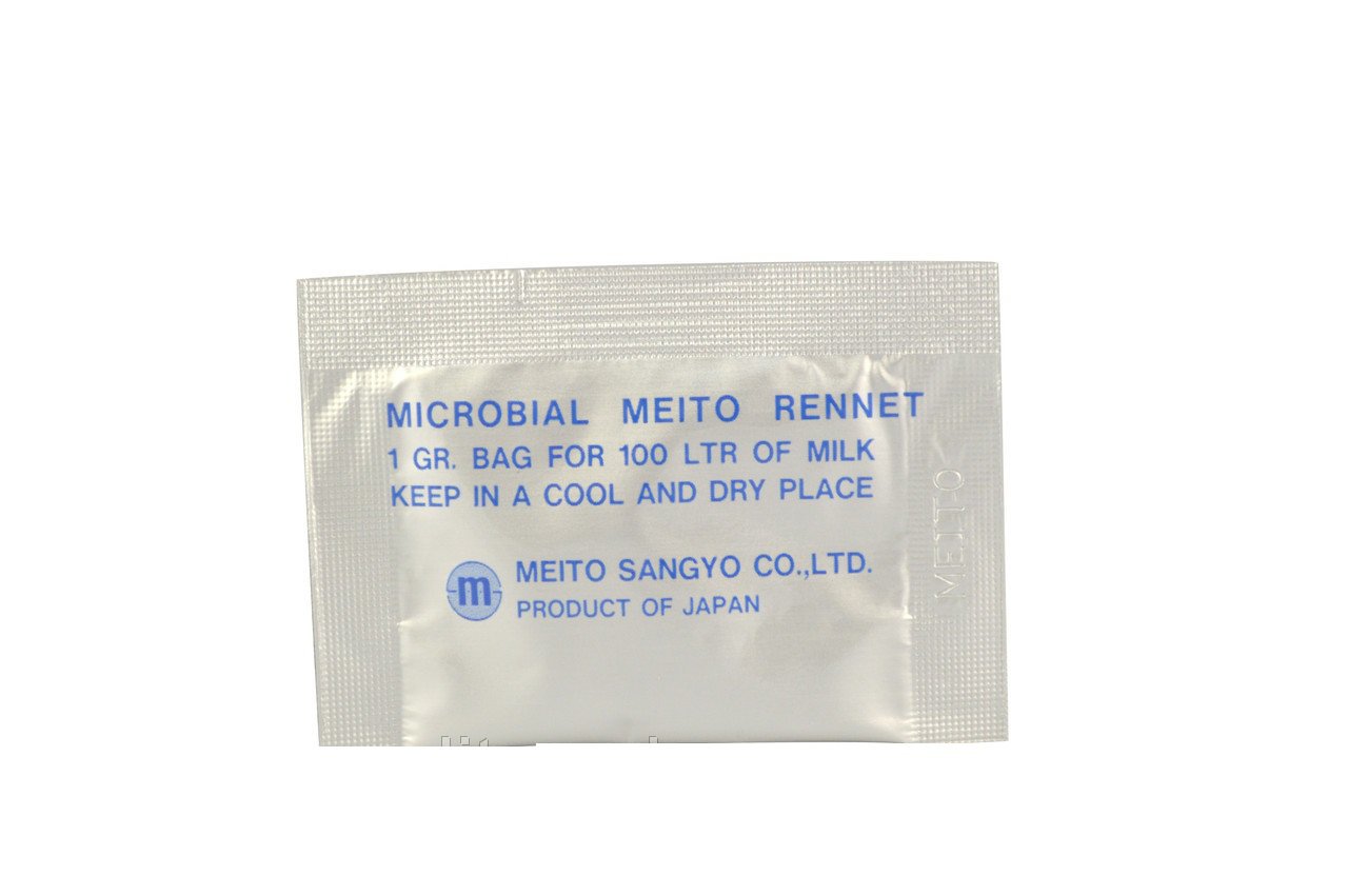 Rennet vegetable MEITO JAPAN for 100 liters / 26.41 gallons milk ...