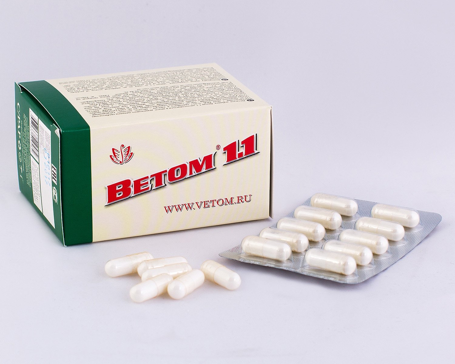 Vetom 1.1 probiotic immune system modulator 50 capsules