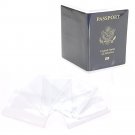 Transparent Plastic Passport Cover - 6 Pack