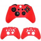 Red Xb1 Controller Covers Black With Free Thumb Stick Covers Xbox 1 Black Xbox One