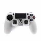 WHITE CONTROLLER SKIN COVER PLAYSTATION 4 FREE CONTROLLER STICK COVERS PS4 BLACK