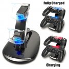 Sony Playstation 4 Dual USB Charging Station Dock Charging Stand Ps4 Controllers