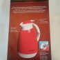 Mr Coffee Thermal Carafe Double Wall Glass Lined Red 32 Oz. Coffee Carafe