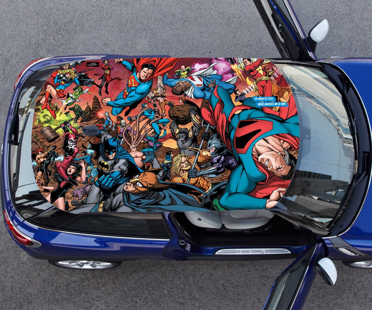Superman Comics Marvel Superhero Full Color Car Decal Sticker KR-44 FRST