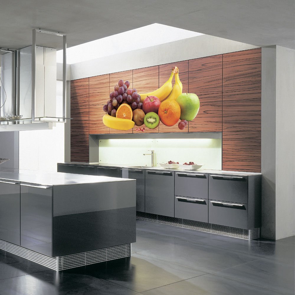 Bright Fruit Kitchen Food Full Color Wall Decal Sticker AN-498 FRST
