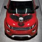 Skull Wings Roses Devil Full Color Car Decal Sticker KR-128 FRST