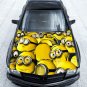 Despicable Me Hero Minion Full Color Car Decal Sticker KC-158 FRST