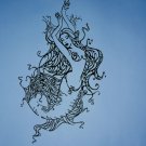 Mermaid Decals Vinyl Sticker Murals Wall Decor  tz3000