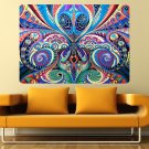 India Mandala Yoga Ornament Buddha Full Color Wall Decal Sticker AN-69 FRST