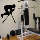 Sport gym athlete muscle training apparatus Stylish Wall Art Sticker Decal 9570