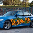 Dragon Ball Lettering  Full Color Car Decal Sticker KC-399 FRST