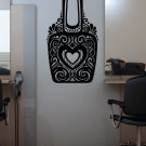Beauty salon manicure pedicure flower hands Stylish Wall Art Sticker Decal 9050