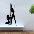 Pole Dancer Wall Decor Vinyl Decal Sticker tz575