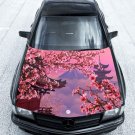 Sakura Japan Pagoda Landscape Full Color Car Decal Sticker KR-3 FRST