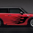 Car Side Wrap Decor Vinyl Decal Sticker Flames N018