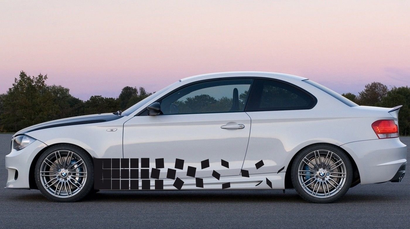 Car Side Wrap Decor Vinyl Decal Sticker Fun 257
