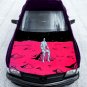 Red Planet Men Alien Full Color Car Decal Sticker KC-88 FRST