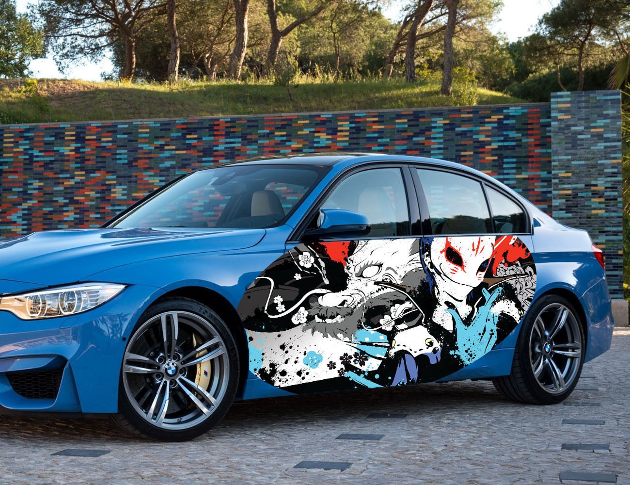 Anime Heroes Japan Comics Full Color Car Decal Sticker KC-370 FRST