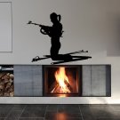 Sport weapons pistol shooting biathlon Stylish Wall Art Sticker Decal 9580