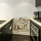 English bulldog dog pet cutie Kids Room Stylish Wall Art Sticker Decal 9467-2