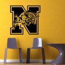 NCAA Wall Mural Vinyl Sticker GYM SPORTS LOGO Emblem Navy Midshipmen DA3046