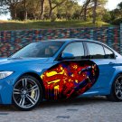 Superman Comics Marvel Superhero Full Color Car Decal Sticker KC-395 FRST