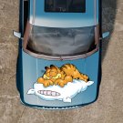 Garfield Cartoon Sleeping Cat Full Color Car Decal Sticker KC-44 FRST