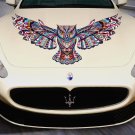 Owl Bird Wildlife Ornament Full Color Car Decal Sticker KC-157 FRST