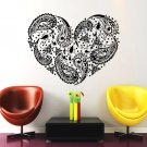 Heart Islamic Pattern Removable Vinyl Wall Sticker Art Decal Home Decor AM19