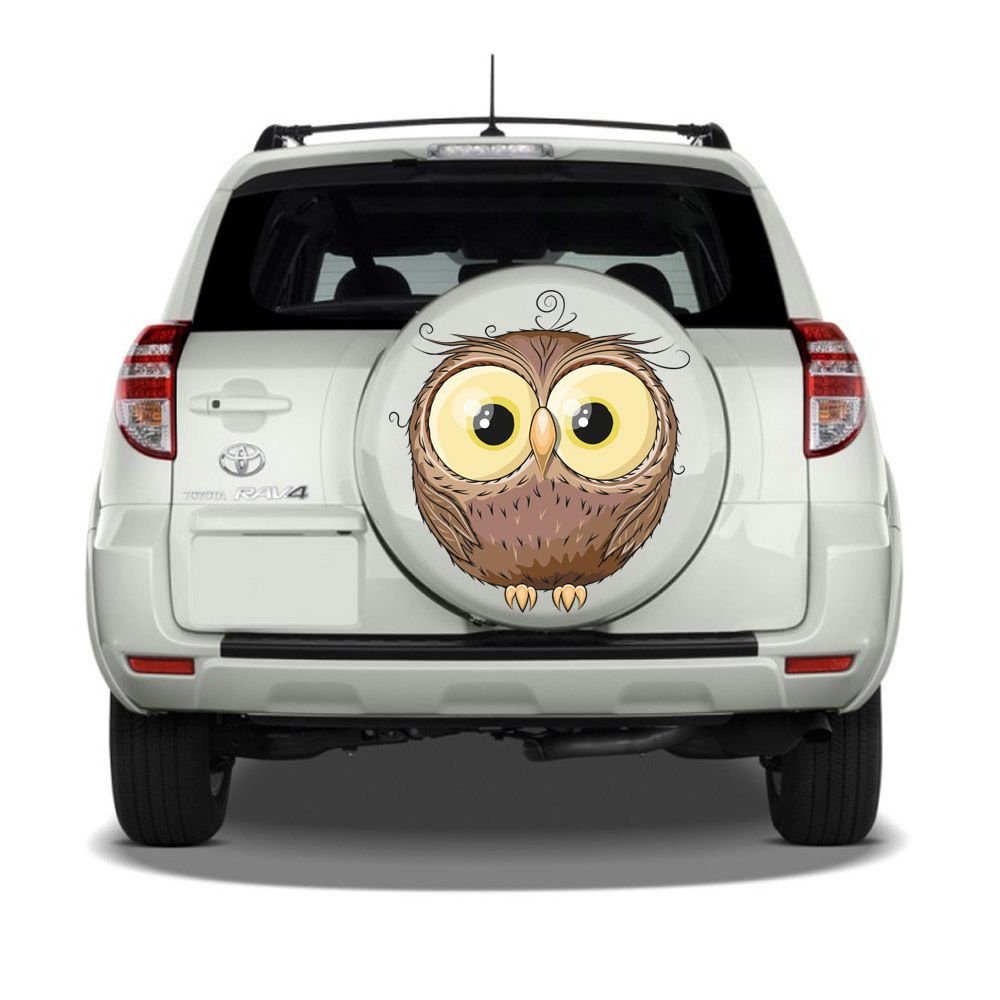 Owl Bird Wildlife Nature Full Color Car Decal Sticker KC-209 FRST