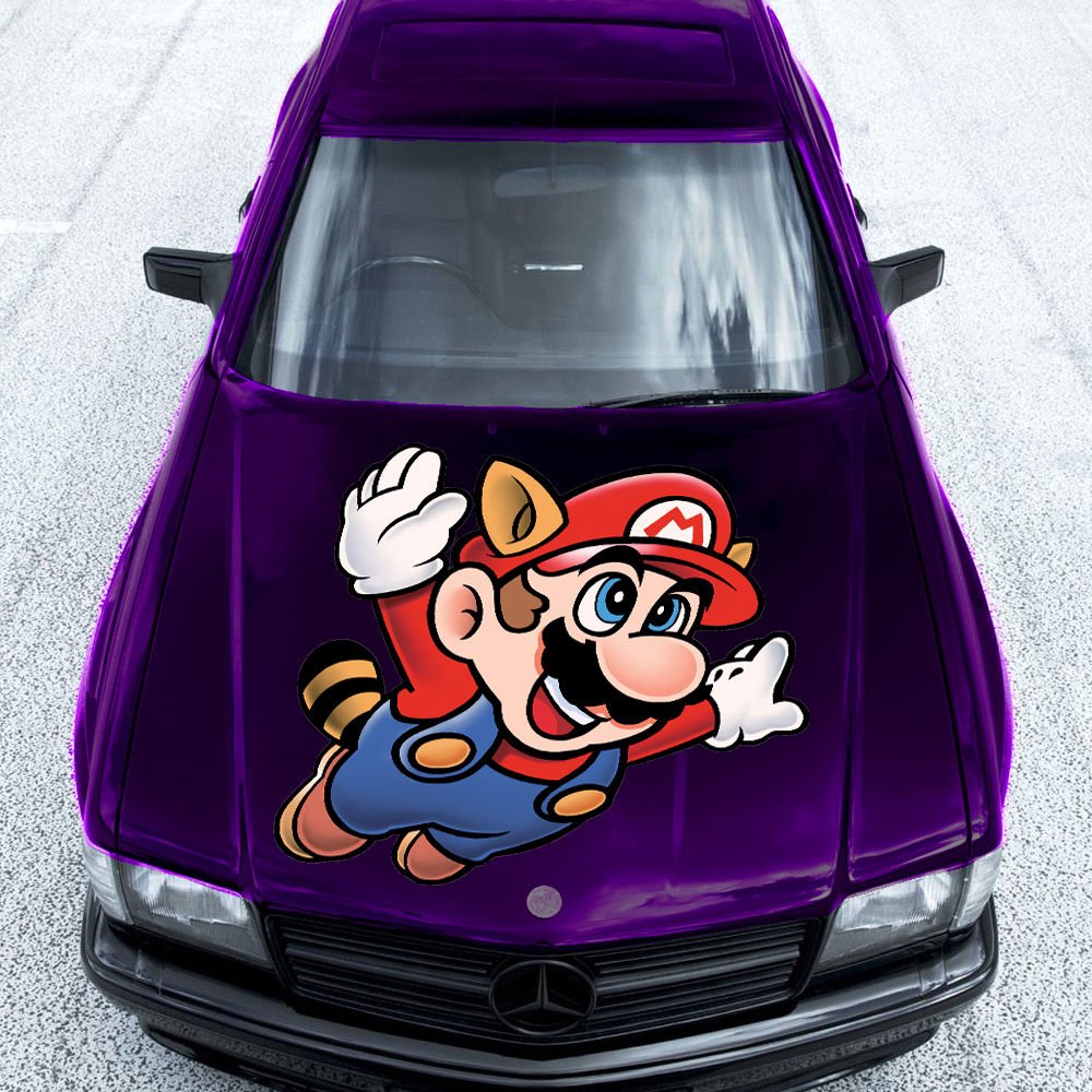 Super Mario Computer Game Full Color Car Decal Sticker KR-116 FRST