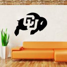 NCAA Wall Mural Vinyl Sticker GYM SPORTS LOGO EMBLEM TEAM CU DA2727