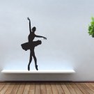 Wall Decor Vinyl Decal Sticker Beautiful Graceful Ballet Dancer tz483