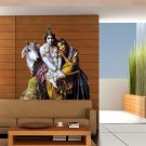 Krishna India Hinduism Vishnu Full Color Wall Decal Sticker AN-89 FRST