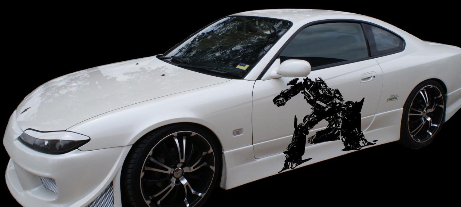 Car Side Wrap Decor Vinyl Decal Sticker Transformer A 088