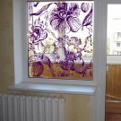 Flowers orchid leaves bush Kids Room Stylish Wall Art Sticker Decal 9701
