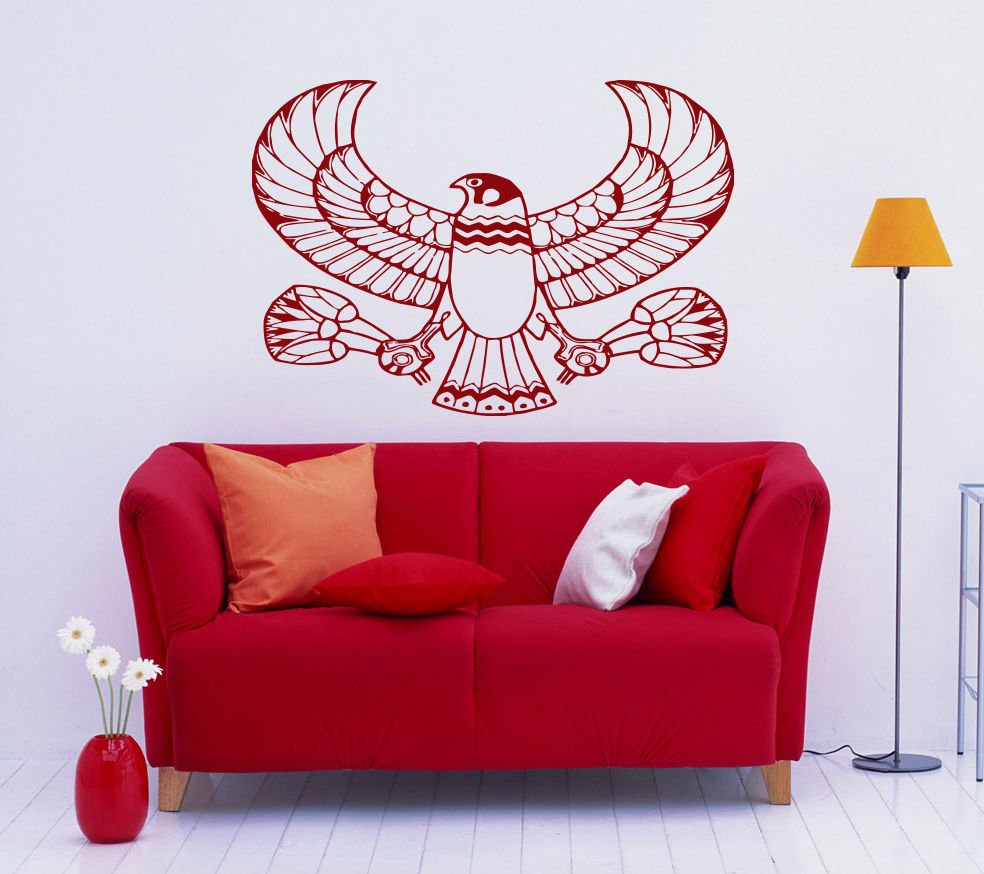 Egyptian Poultry bird deity creature Children Stylish Wall Art Sticker Decal9837