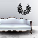 Wall Decor Vinyl Decal Sticker  ENGINEERING DETAILED WINGS  DA598