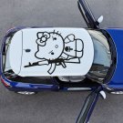 Hello Kitty Cartoon Gun Full Color Car Decal Sticker KR-63 FRST