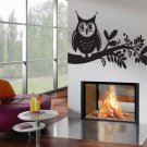 Wall Decor Vinyl Decal Sticker Owl on Tree Branch tz909