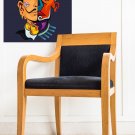 Salvador Dali Portrait Surrealism Full Color Wall Decal Sticker KR-39 FRST