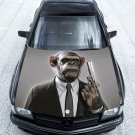 Monkey With A Gun Full Color Car Decal Sticker KR-56 FRST