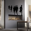 Sport run Athletics athletes Kids Room Stylish Wall Art Sticker Decal 9610