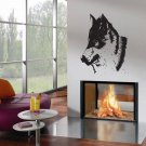 Wall Decor Vinyl Decal Sticker Wolf Head tz918